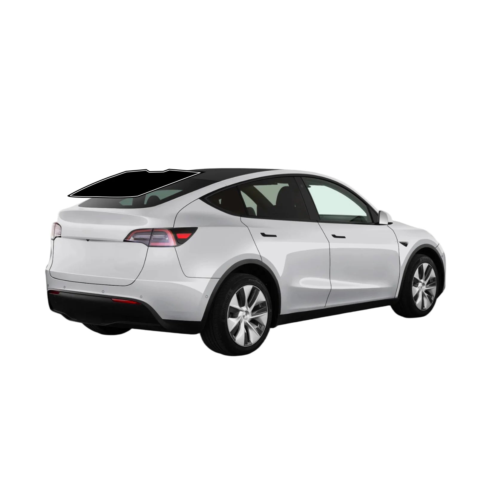 Car Pre-Cut Window Tint for Tesla Model 3/Y/S/X Cybertruck Automotive Window Tint Sun Protection Film Complete Customized Kit