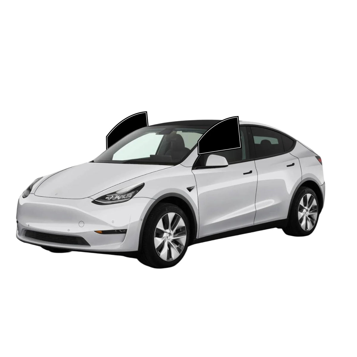 Car Pre-Cut Window Tint for Tesla Model 3/Y/S/X Cybertruck Automotive Window Tint Sun Protection Film Complete Customized Kit