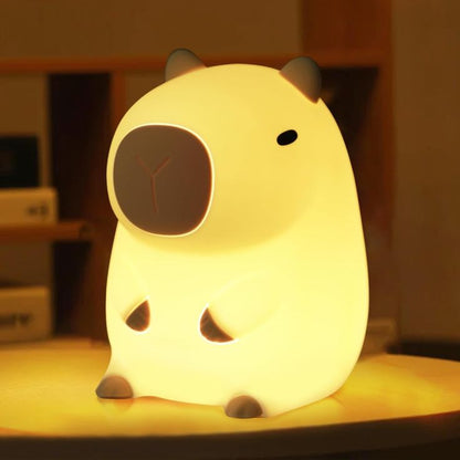 Squishy Capybara Lamp (Night Light)