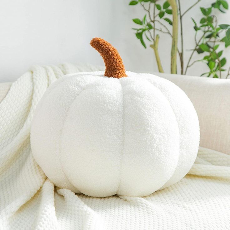 Decorative Pumpkin Throw Pillow