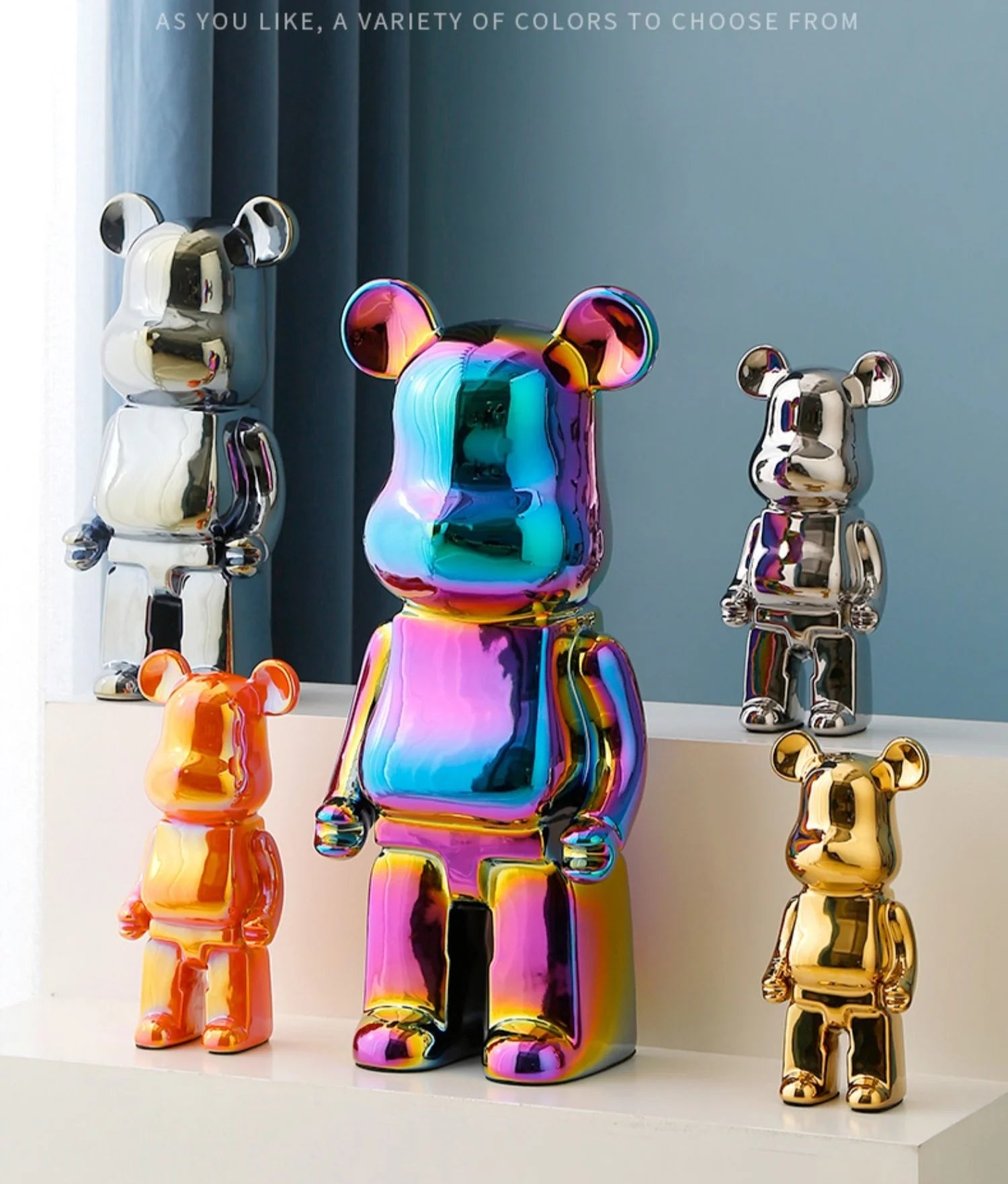 Luxe Bearbrick Statue PiggyBank