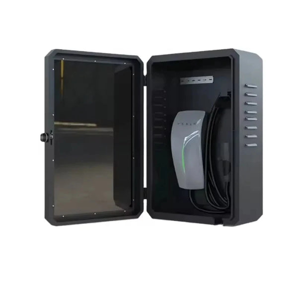 Outdoor EV Charger Enclosure – IP55 Lockable Steel Wallbox Cabinet