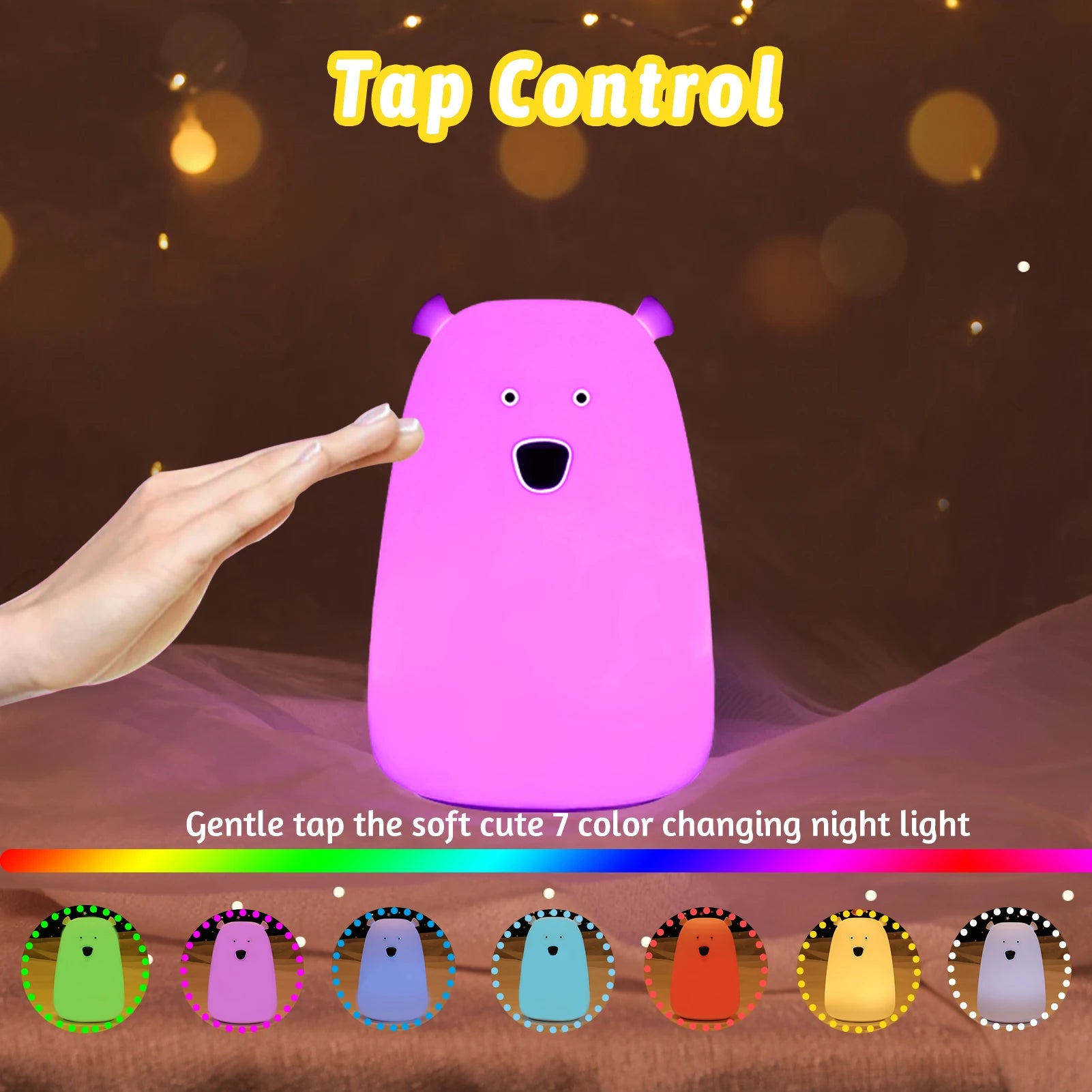 Squishy Bear Night Lamp