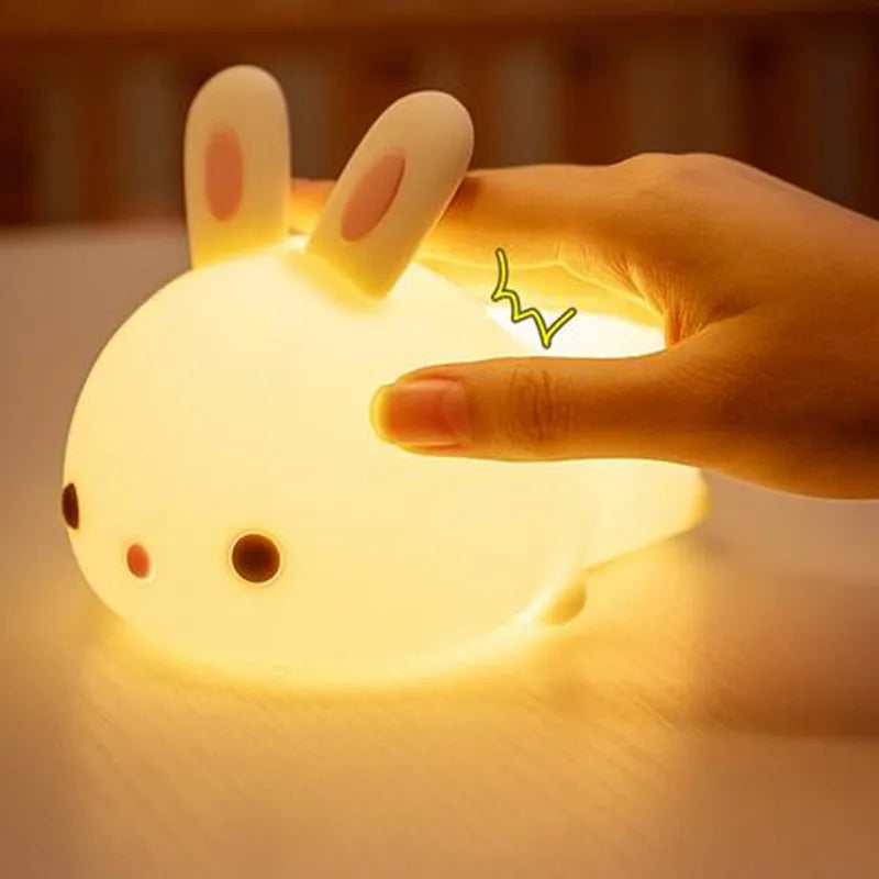 Touch Sensor Rabbit Night Light