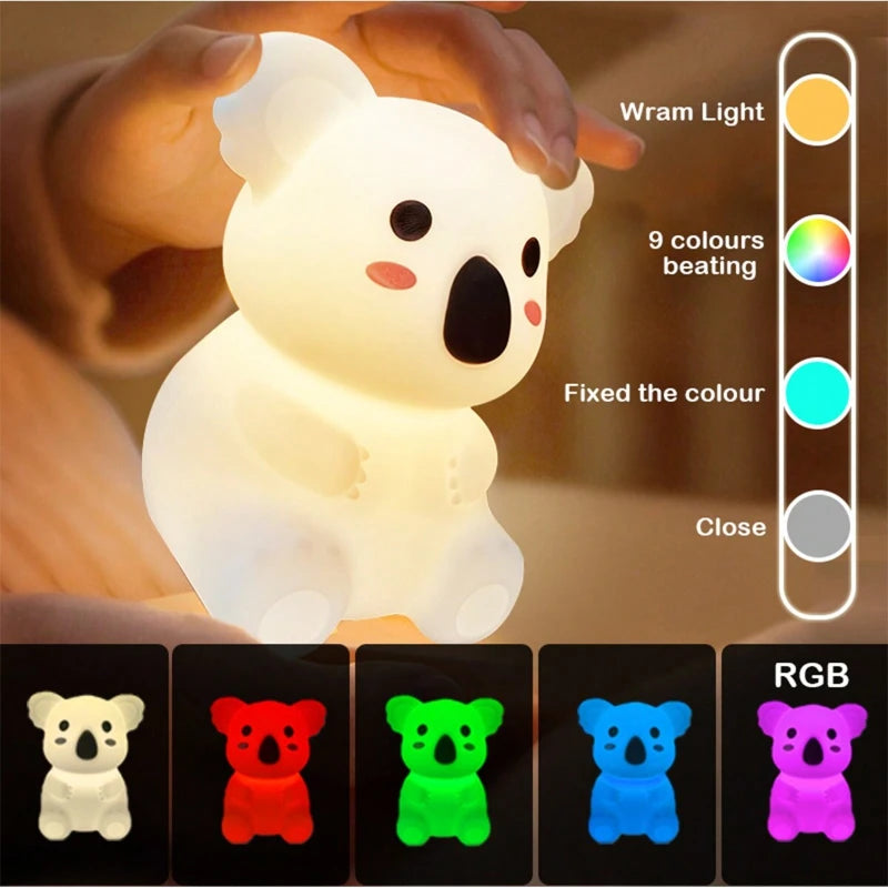 Squishy Koala Night Lamp