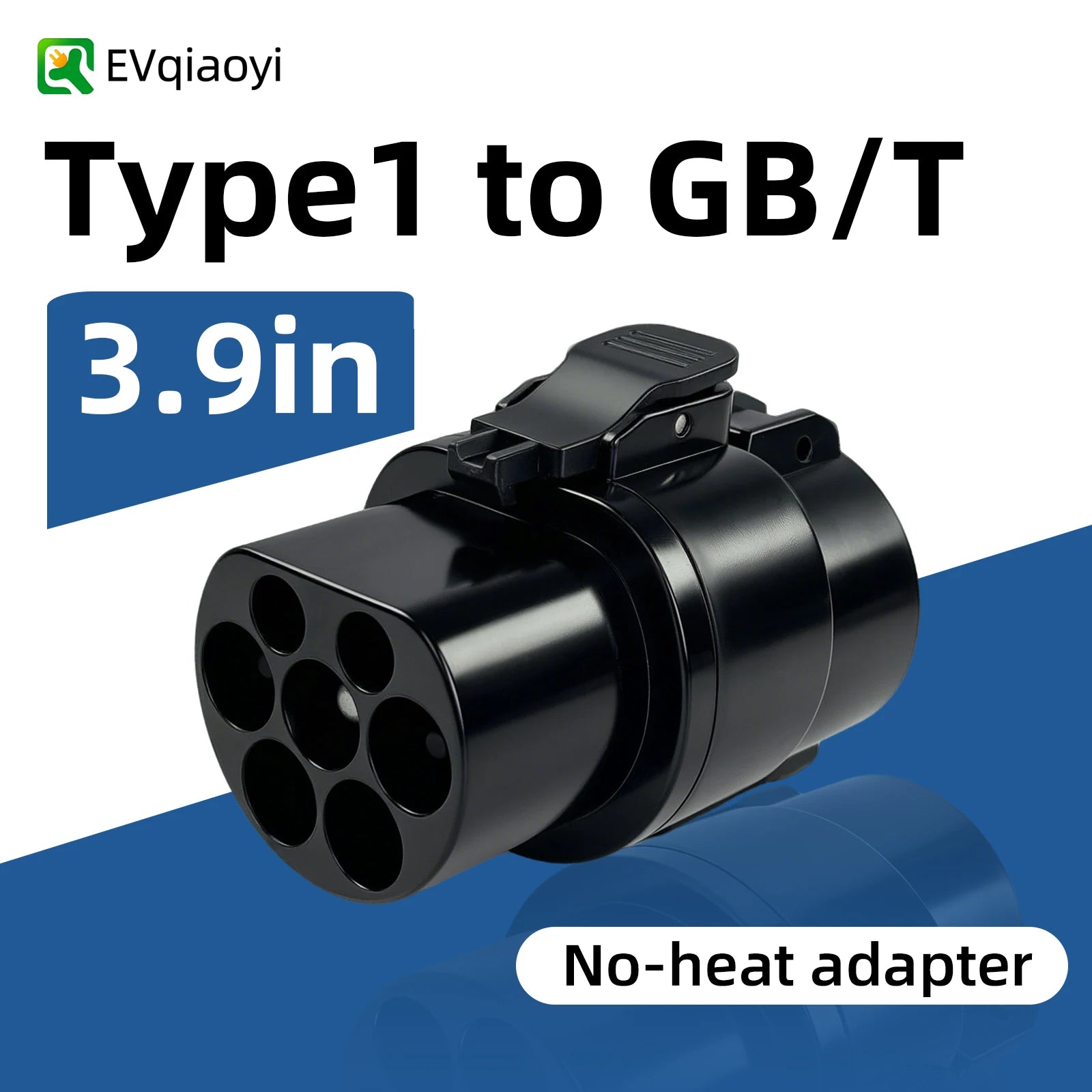 Type1 to GBT EV Charger Adapter 32A Ultra-Small Adaptador EV Charger Connector SAE J1772 Charging for GBT Electric Vehicles