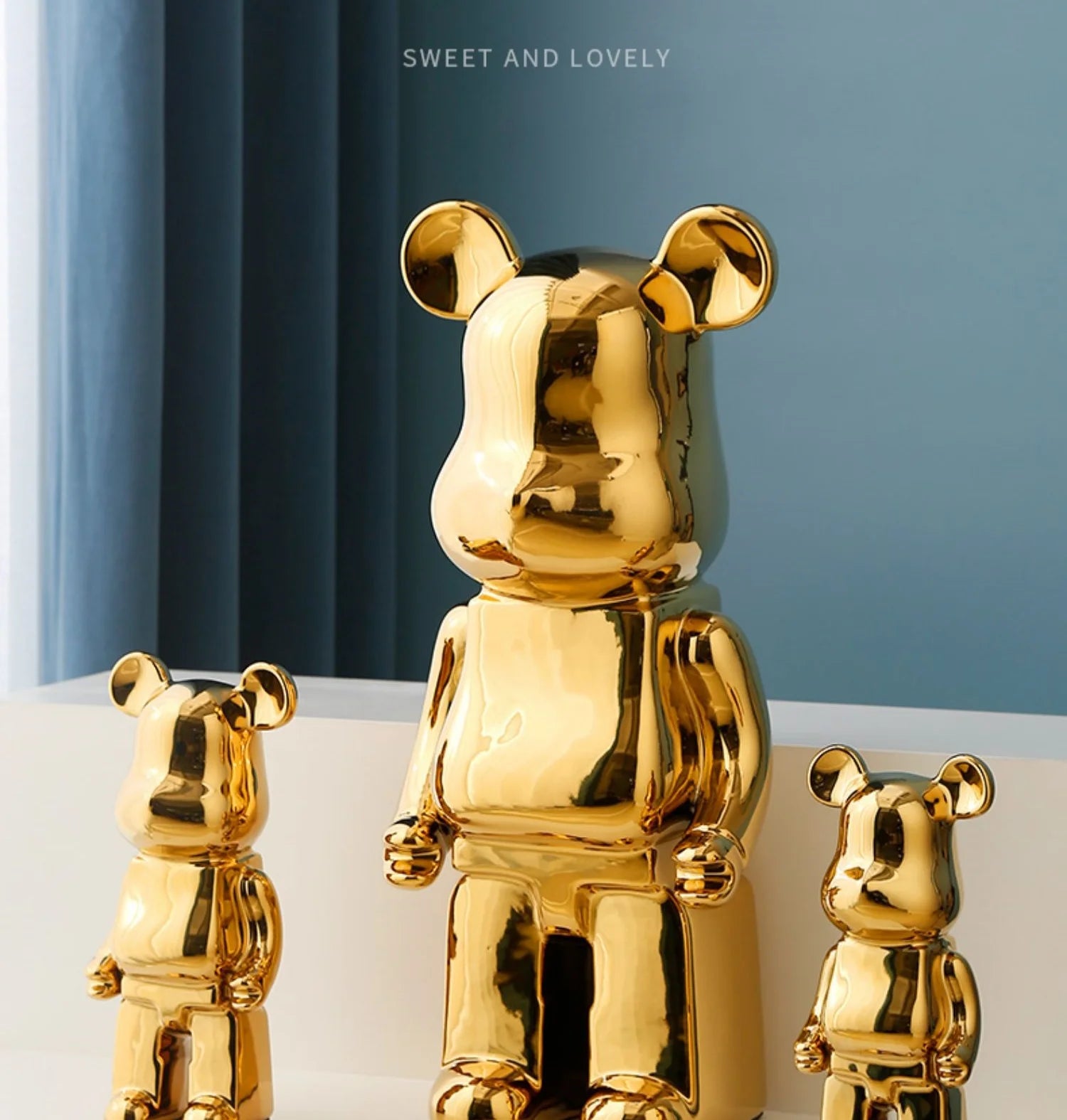 Luxe Bearbrick Statue PiggyBank