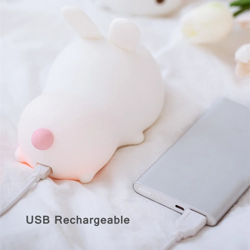 Touch Sensor Rabbit Night Light