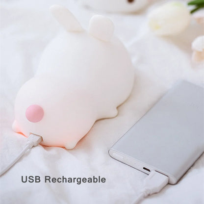 Touch Sensor Rabbit Night Light