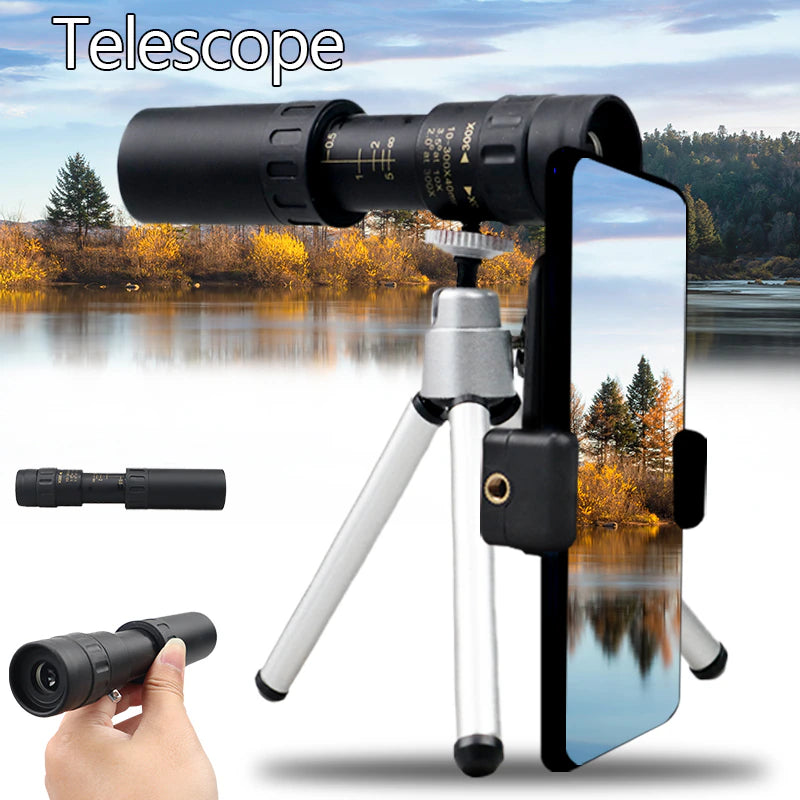 4K Super Telephoto Zoom Monocular Telescope