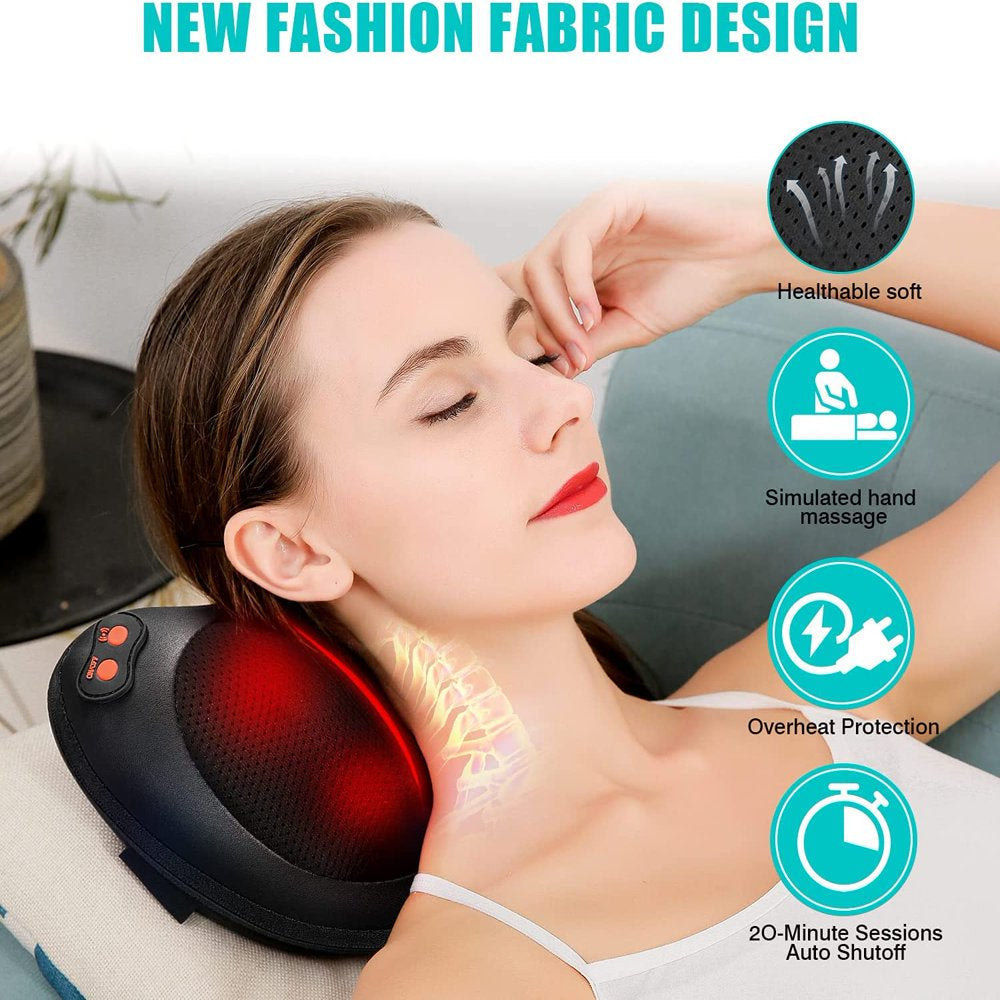 Heated Shiatsu Back Massager