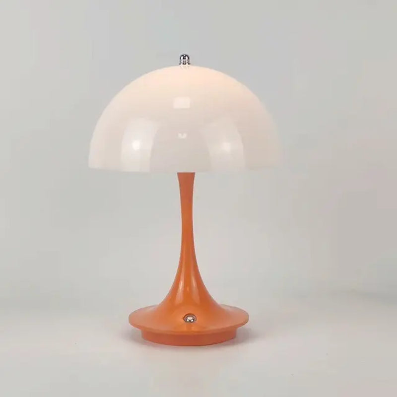 Mushroom Rechargeable LED Table Lamps 3Color Dimming Decoration Night for Hotel Portable Night Light Simple Modern Decoration